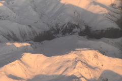 Flying over the Snow